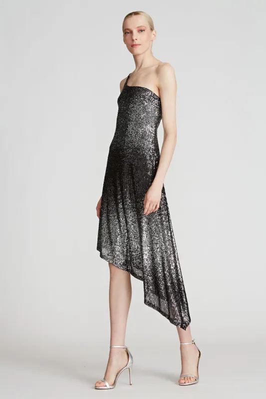 Ariah Ombre Sequin Dress sold by H by Halston