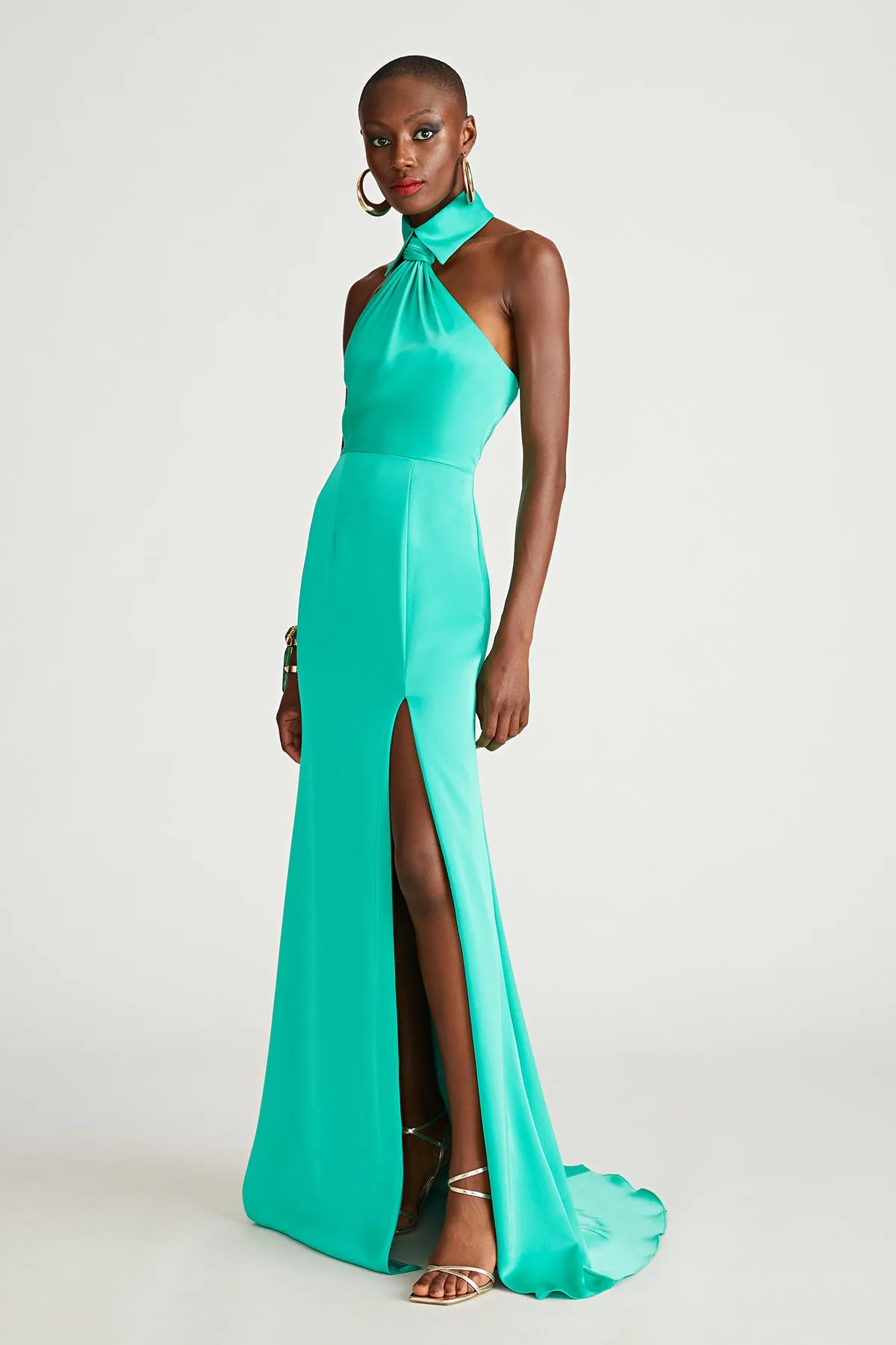 Gemi Gown In Satin sold by H by Halston product image thumbnail 3