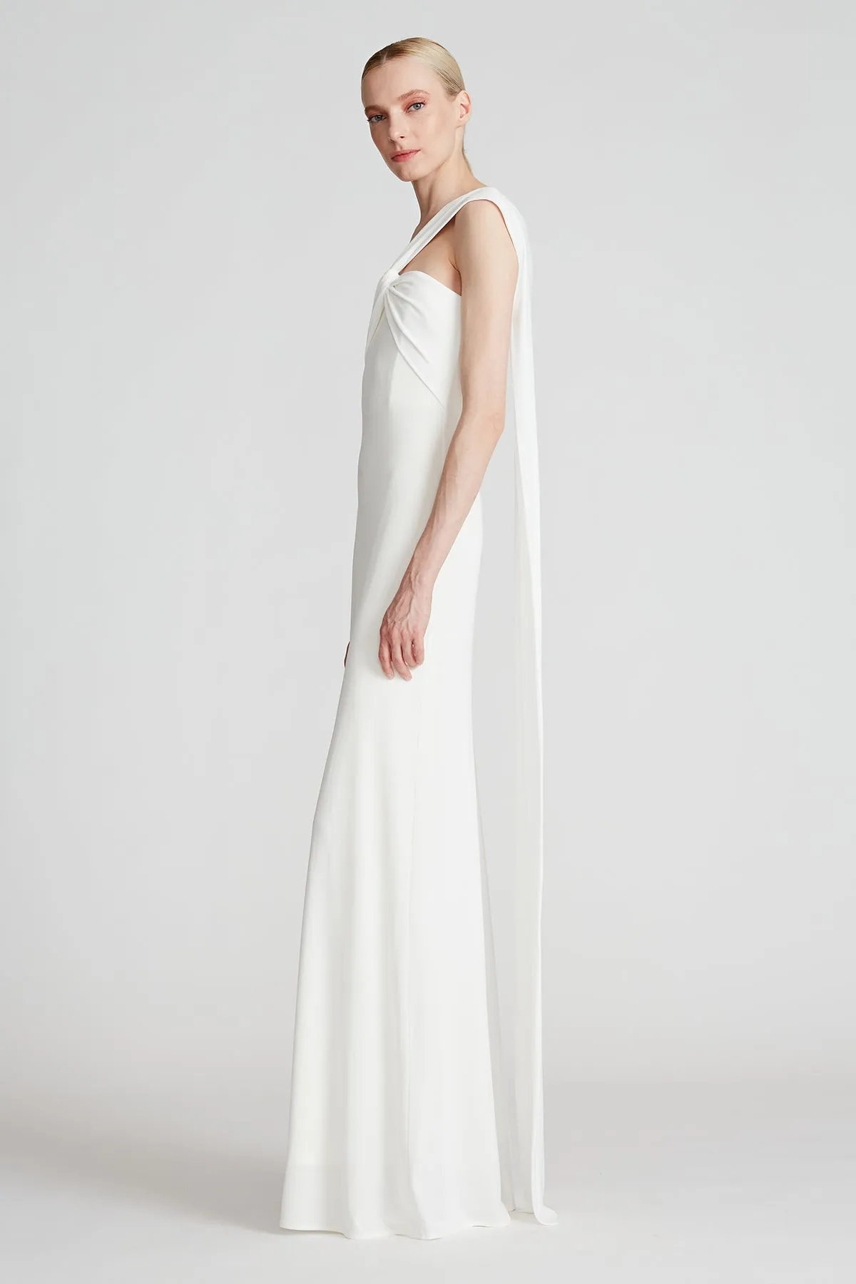 Blaine Jersey Twist Gown sold by H by Halston product image thumbnail 3