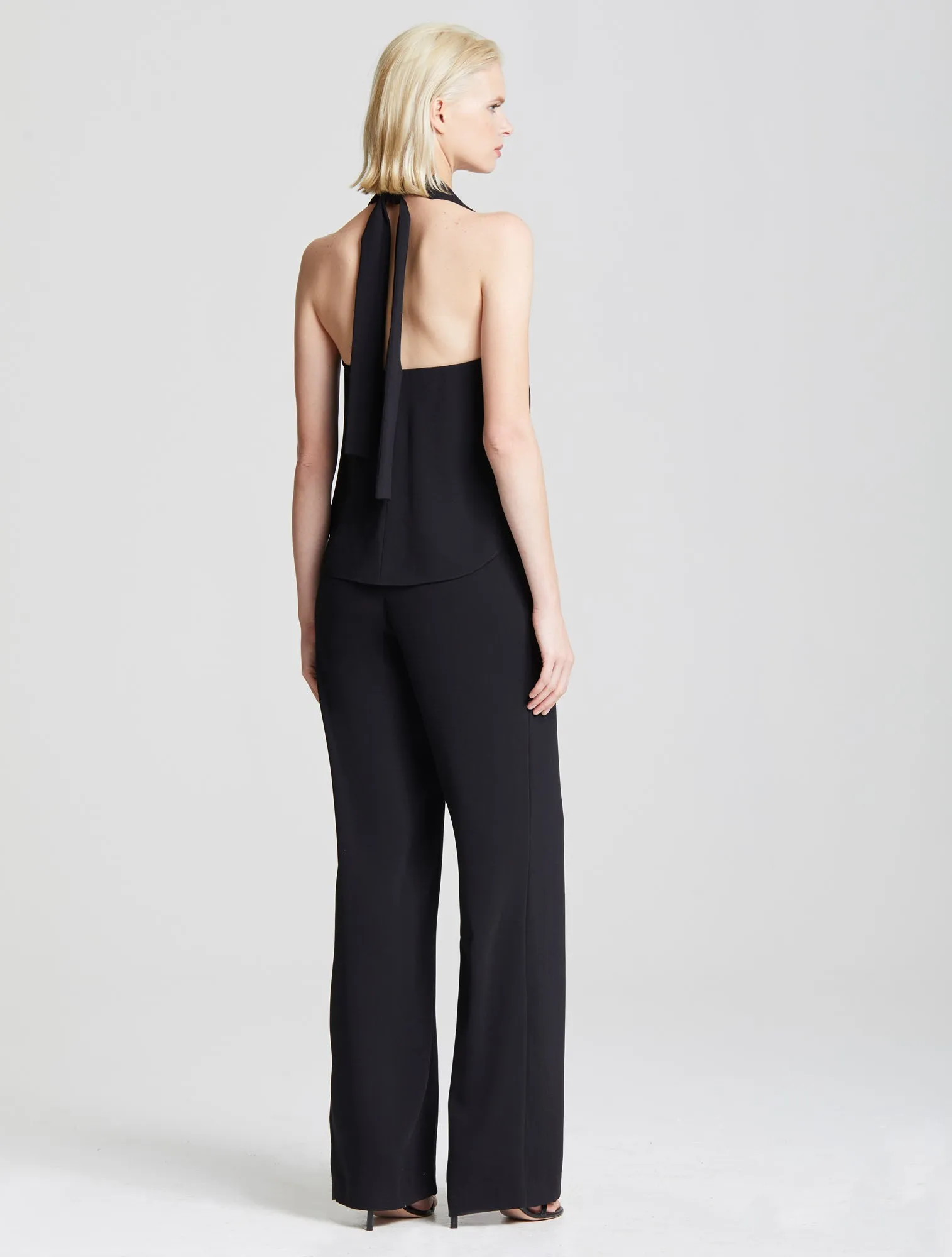 Drapey Crepe Jumpsuit sold by H by Halston product image thumbnail 2
