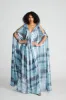 Umi Gown In Iridescent Chiffon sold by H by Halston