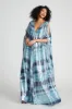 Umi Gown In Iridescent Chiffon sold by H by Halston