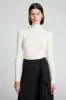Ty Turtleneck In Matte Viscose sold by H by Halston