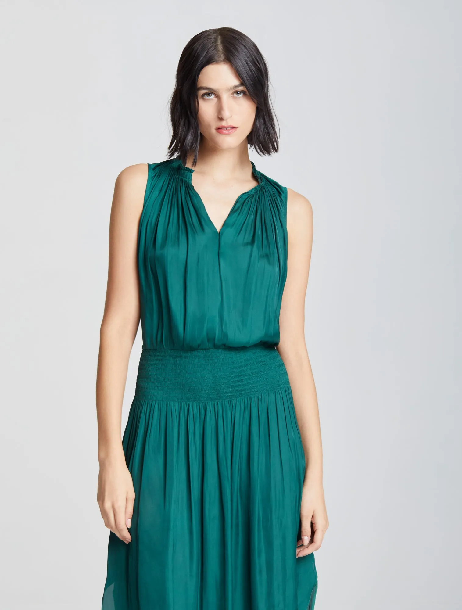 Smock Waist Dress sold by H by Halston product image thumbnail 4