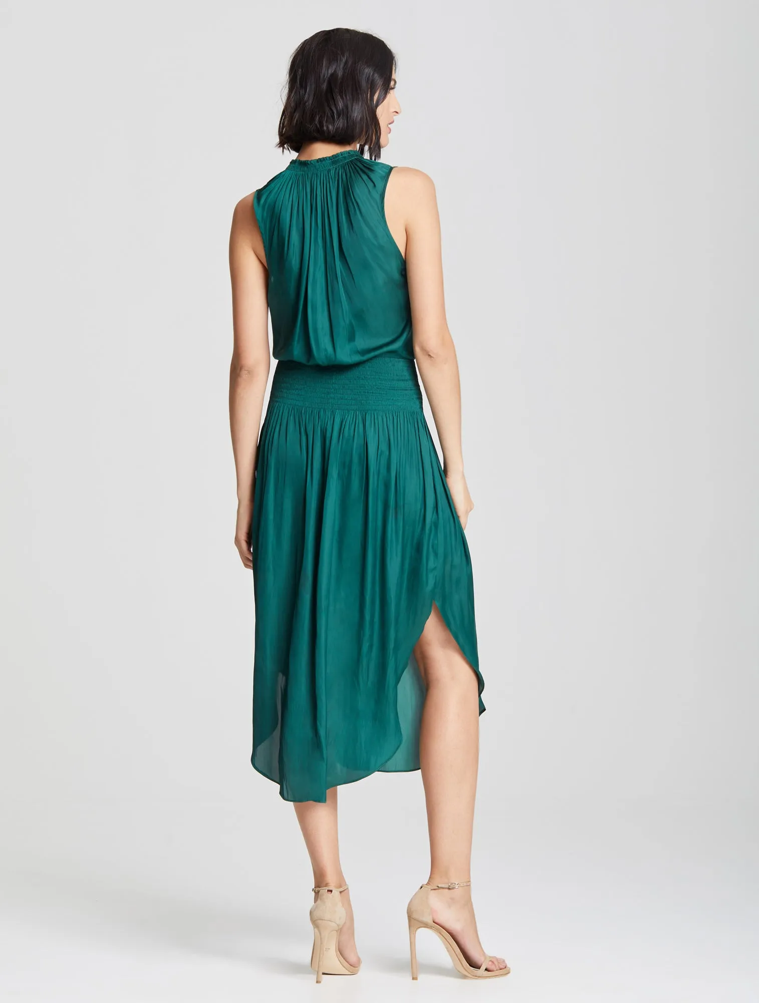 Smock Waist Dress sold by H by Halston product image thumbnail 3