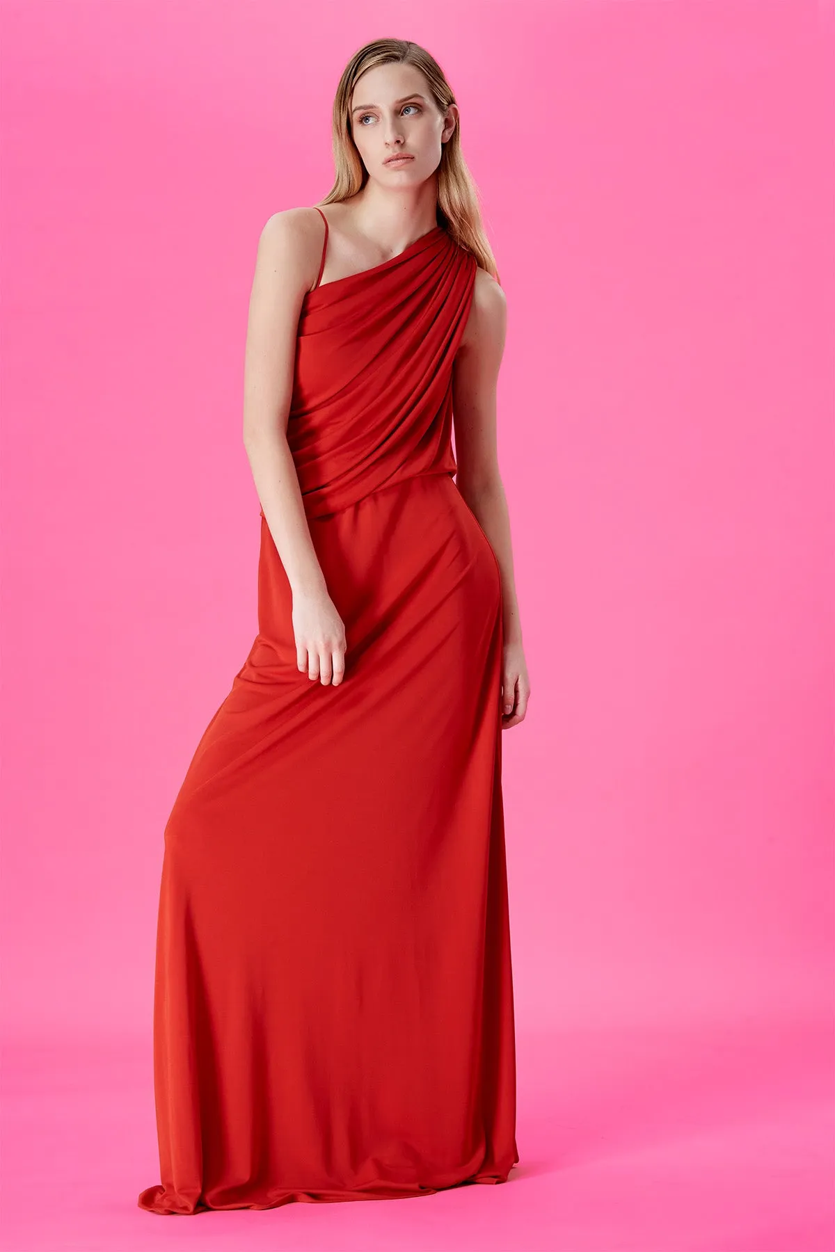 Charlee Gown In Matte Jersey sold by H by Halston product image thumbnail 4