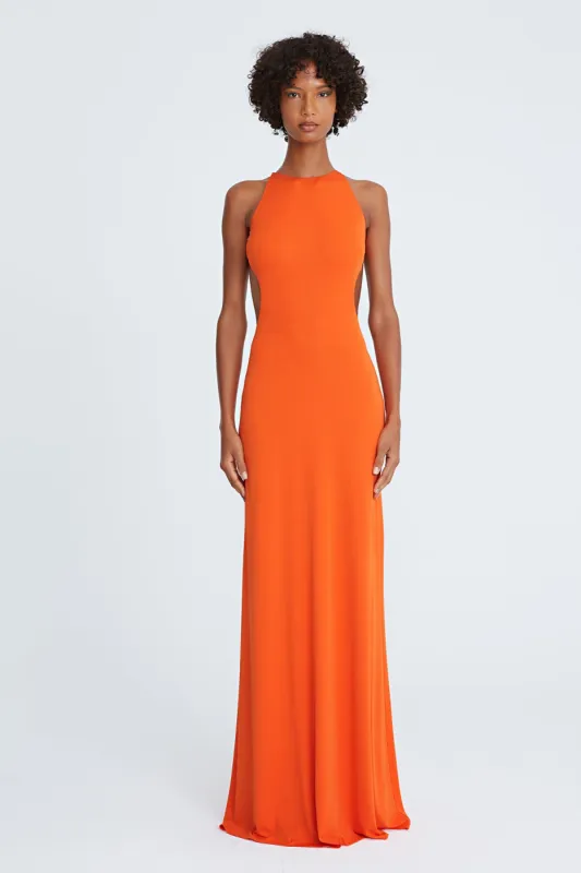 Briar Jersey Open Back Gown sold by H by Halston