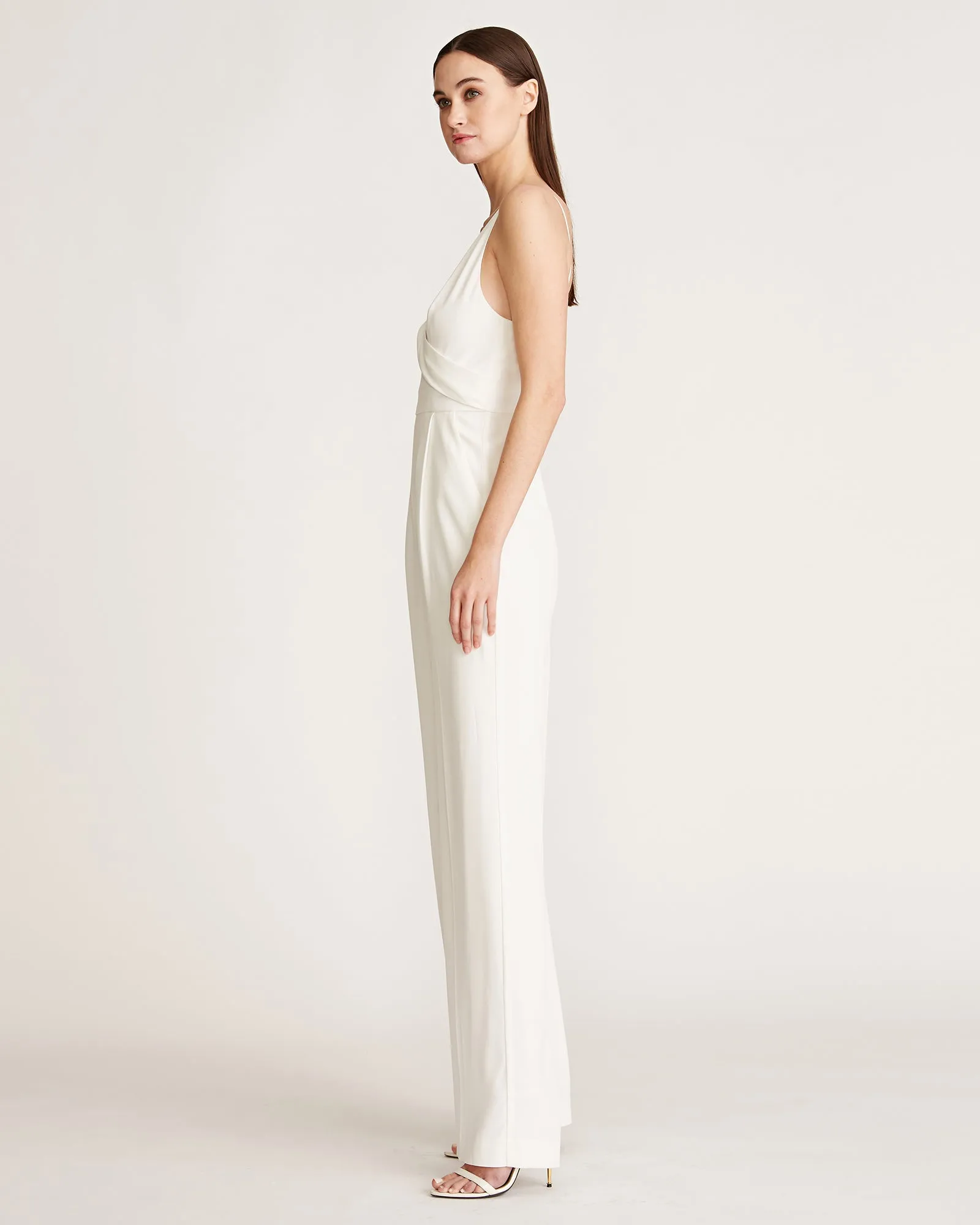 Amanda Satin Jumpsuit sold by H by Halston product image thumbnail 3