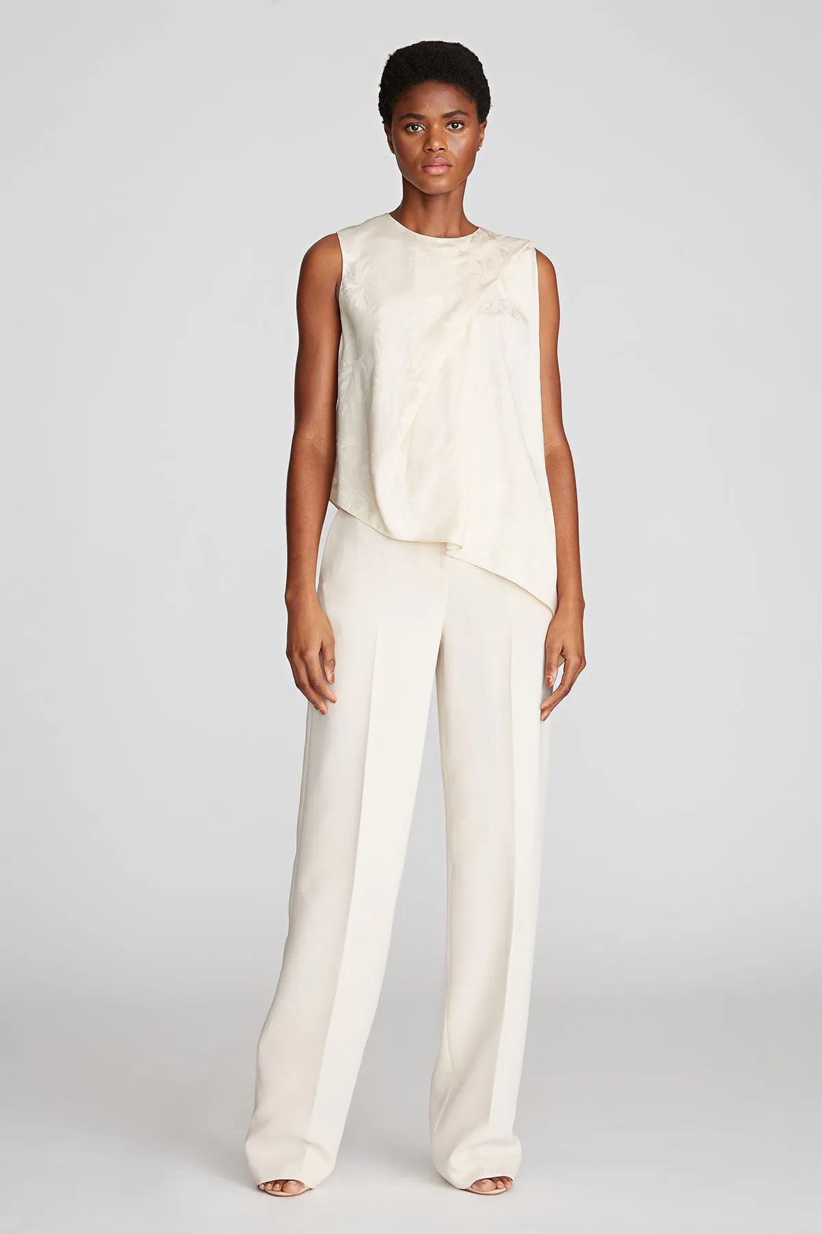 Whitley Top In Floral Jacquard sold by H by Halston product image thumbnail 3