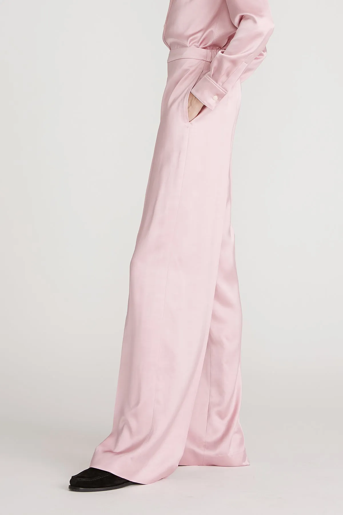 Aleah Satin Pant sold by H by Halston product image thumbnail 4