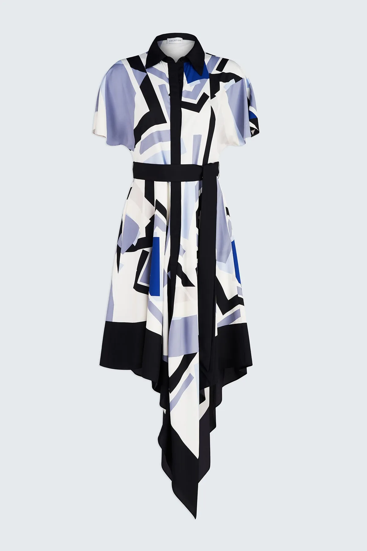 Hadley Dress In Crepe De Chine sold by H by Halston product image thumbnail 5