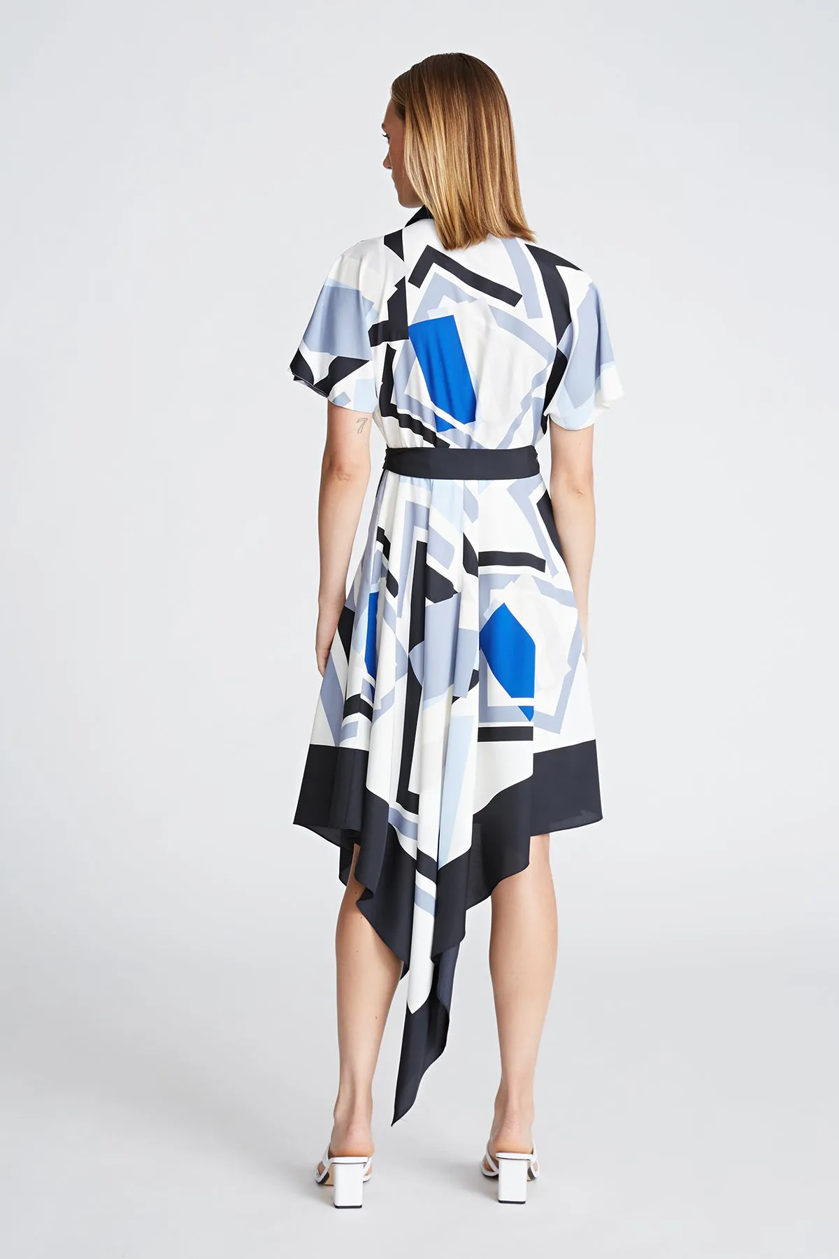 Hadley Dress In Crepe De Chine sold by H by Halston product image thumbnail 2