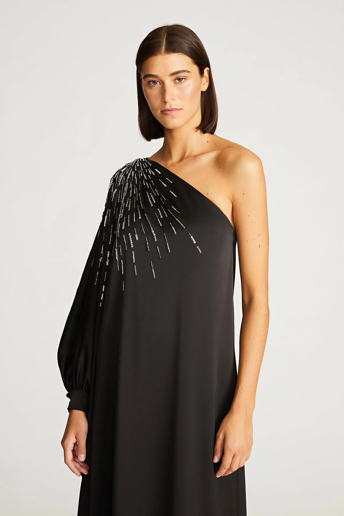 Chaya Gown In Satin sold by H by Halston product image thumbnail 2