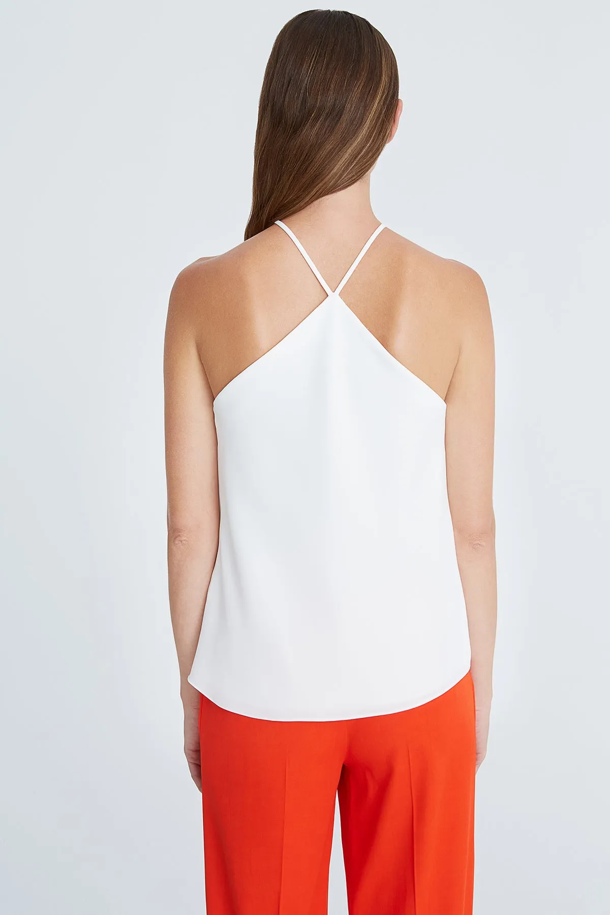Laurel Crepe Halter Top sold by H by Halston product image thumbnail 2