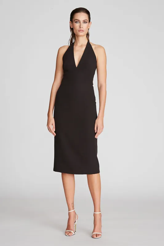 Wyatt Dress In Stretch Crepe made by H by Halston