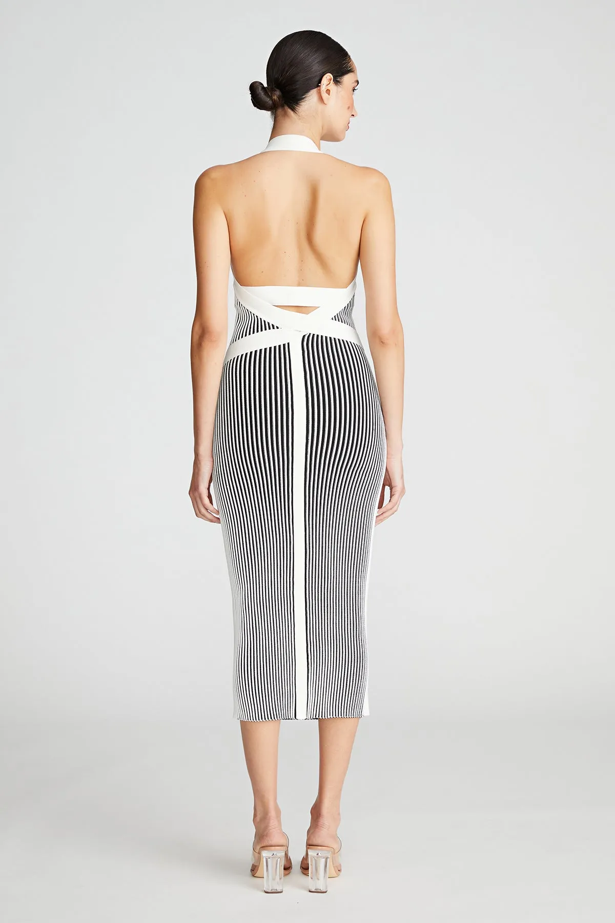 Karlen Dress In Matte Viscose sold by H by Halston product image thumbnail 2