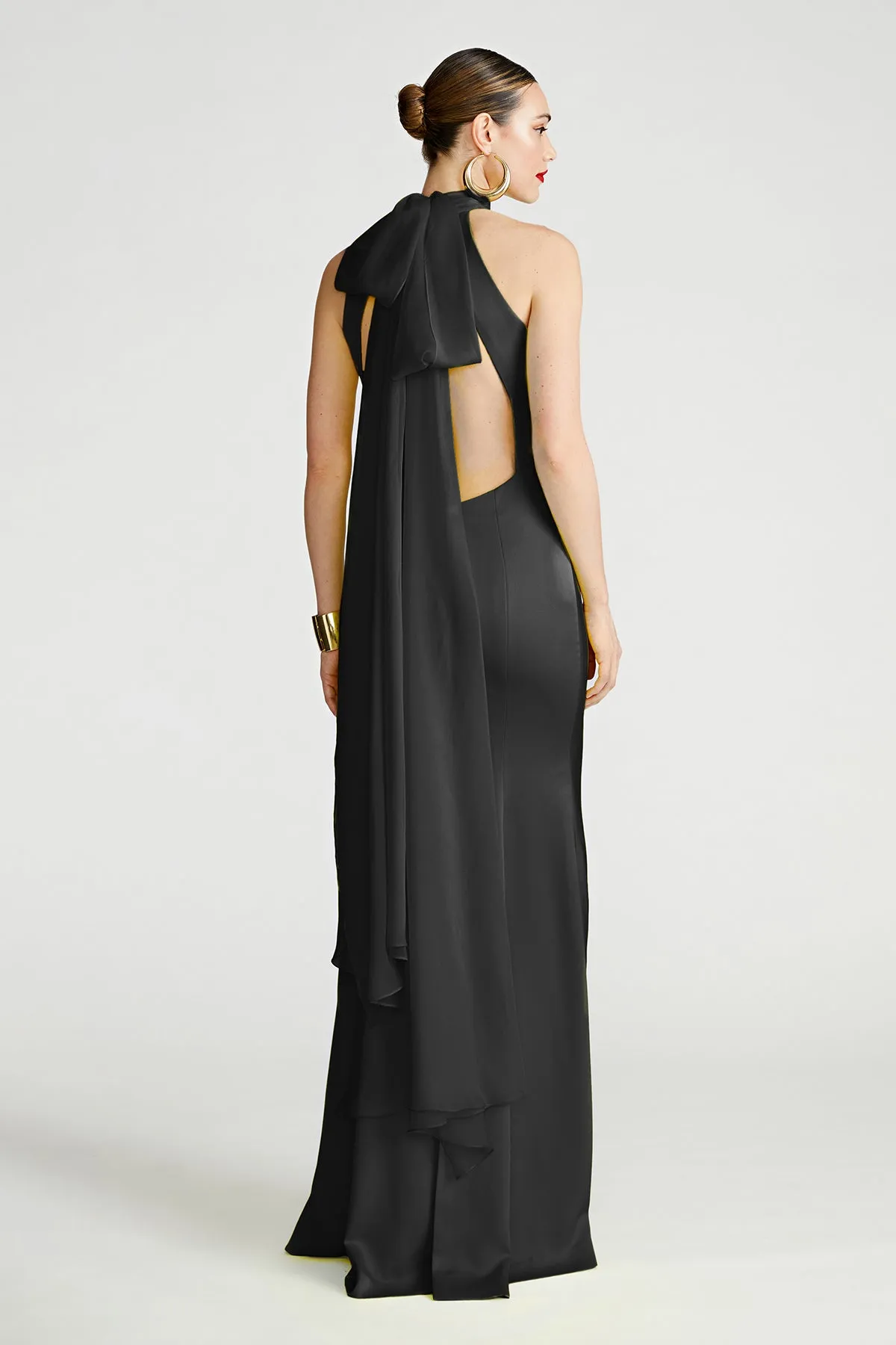 Speranza Gown In Satin sold by H by Halston product image thumbnail 2