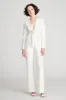 Bailee Pant In Stretch Crepe sold by H by Halston