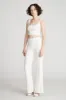 Bailee Pant In Stretch Crepe sold by H by Halston