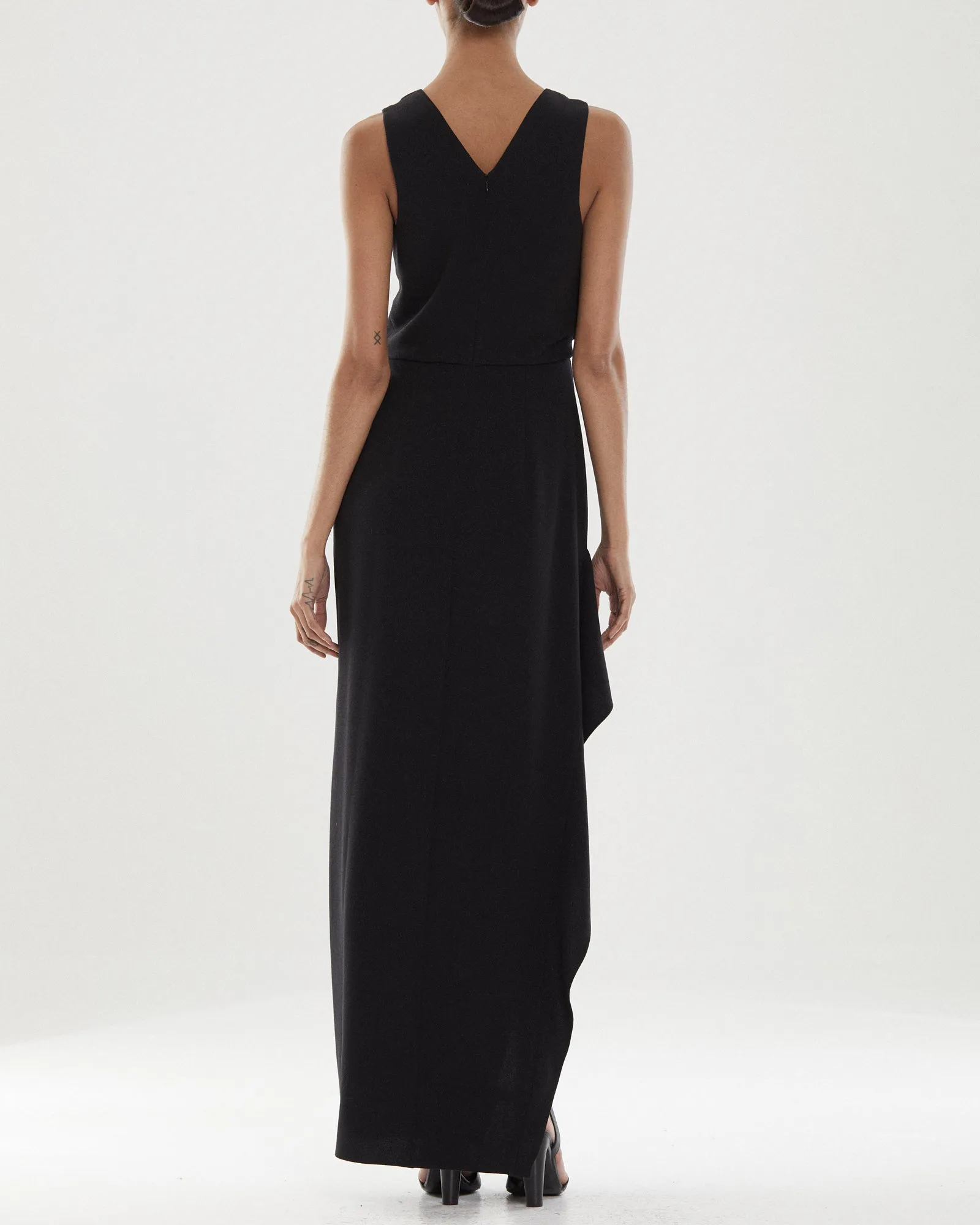 Effie Cowl Neck Gown sold by H by Halston product image thumbnail 4