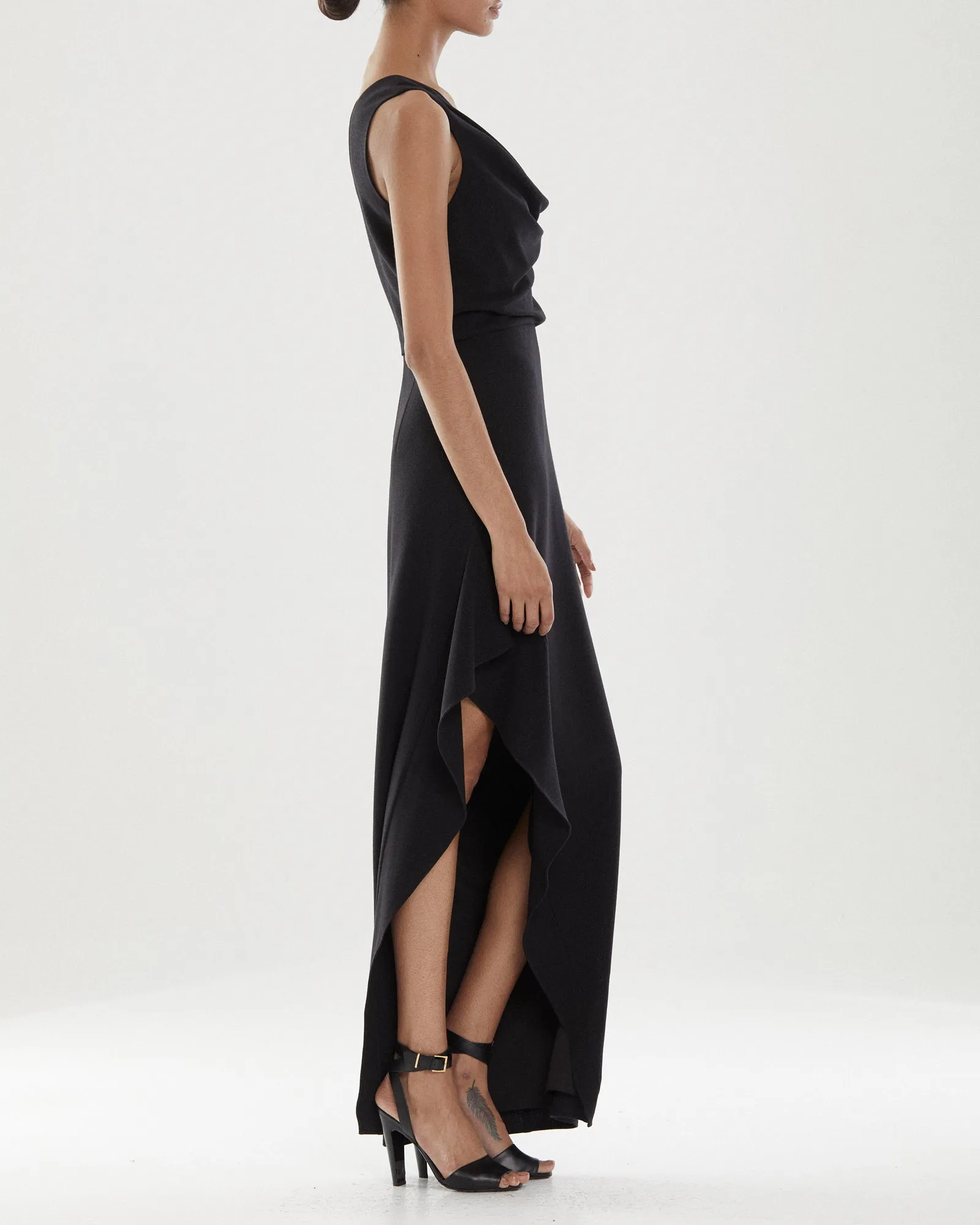 Effie Cowl Neck Gown sold by H by Halston product image thumbnail 3