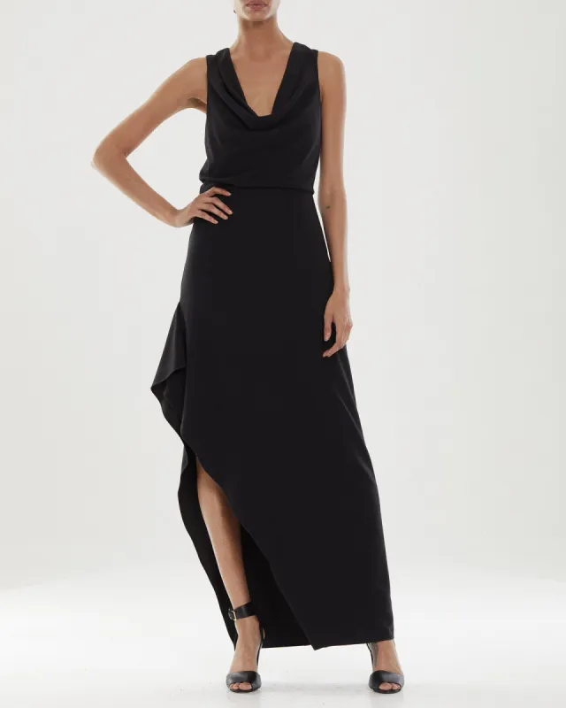 Effie Cowl Neck Gown made by H by Halston