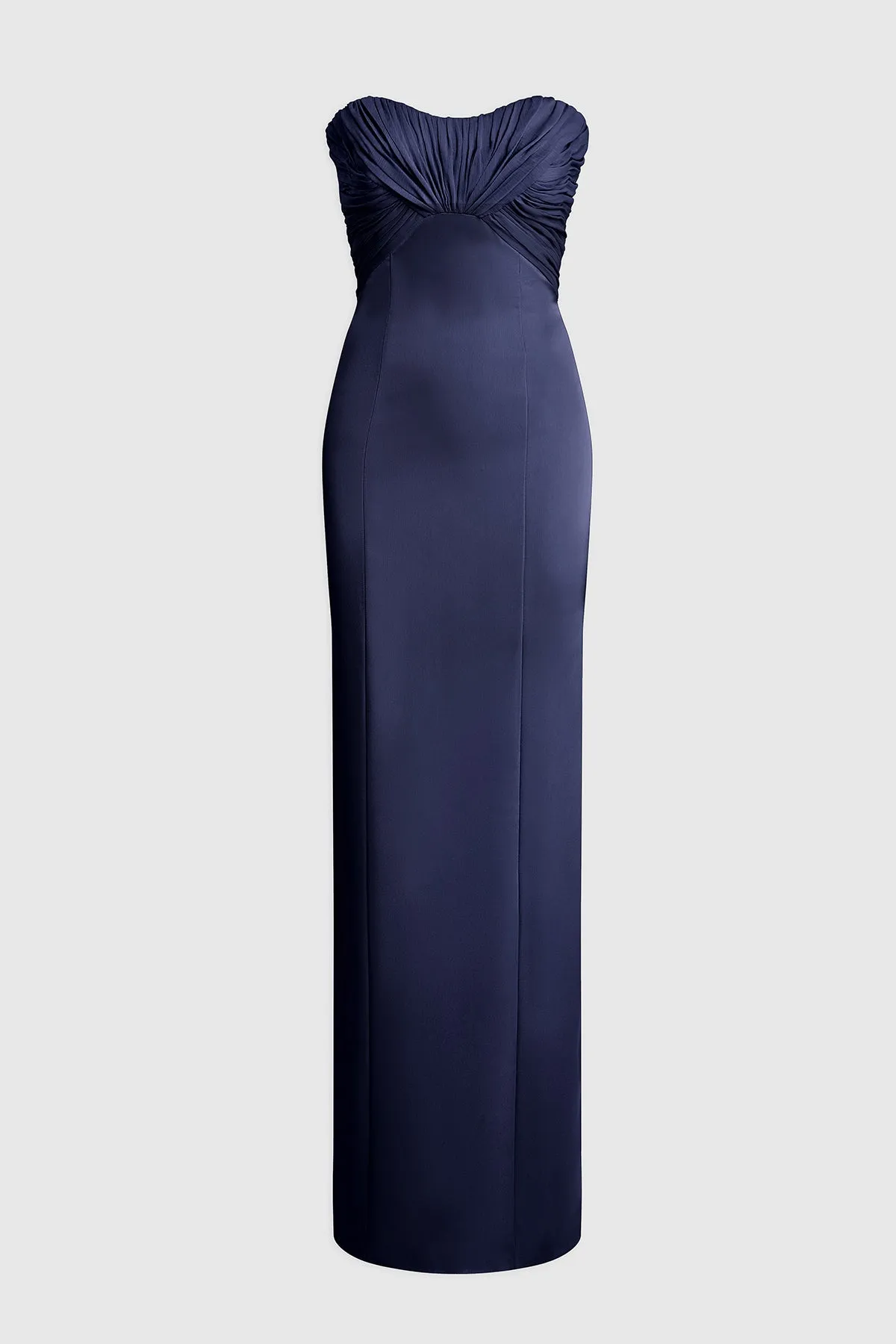 Henna Gown In Satin & Chiffon sold by H by Halston product image thumbnail 5