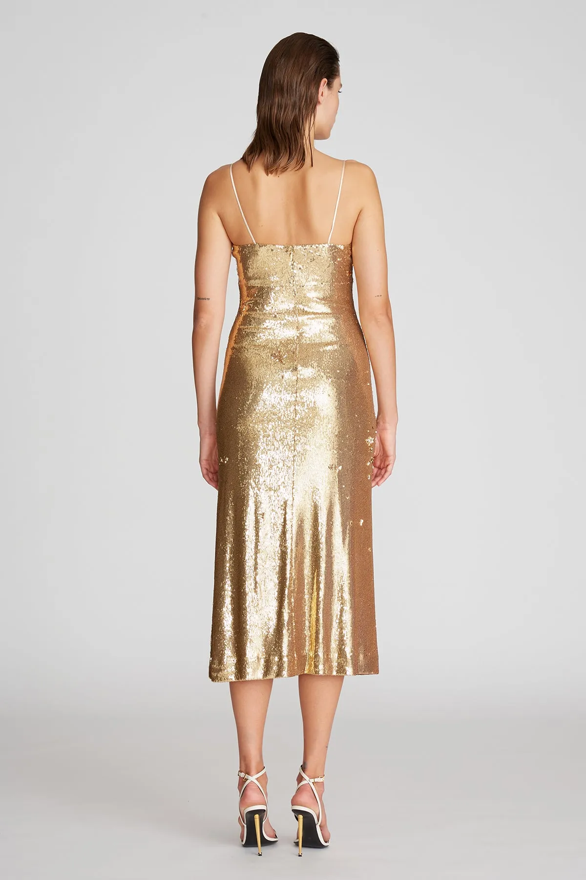 Ray Dress In Sequins sold by H by Halston product image thumbnail 2