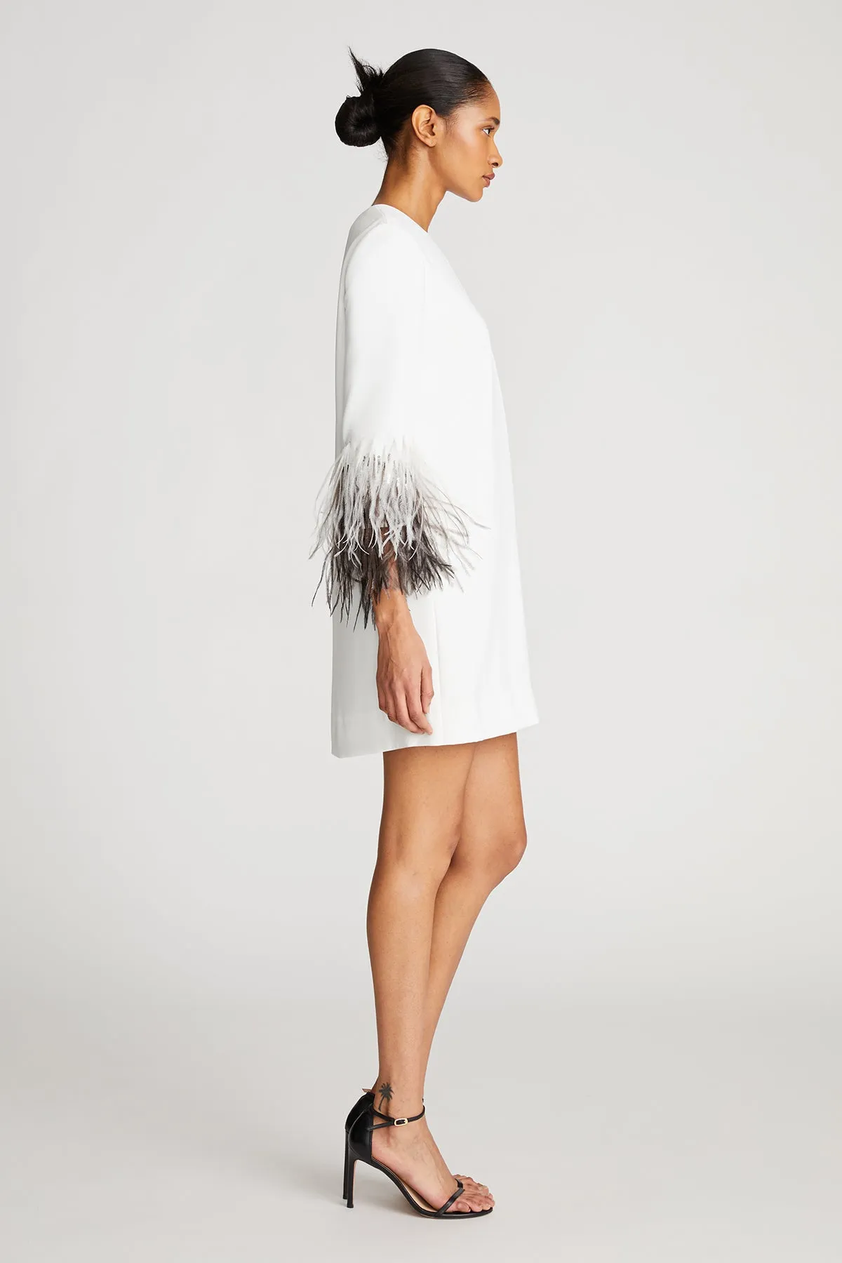 Kendall Dress In Moss Crepe sold by H by Halston product image thumbnail 3