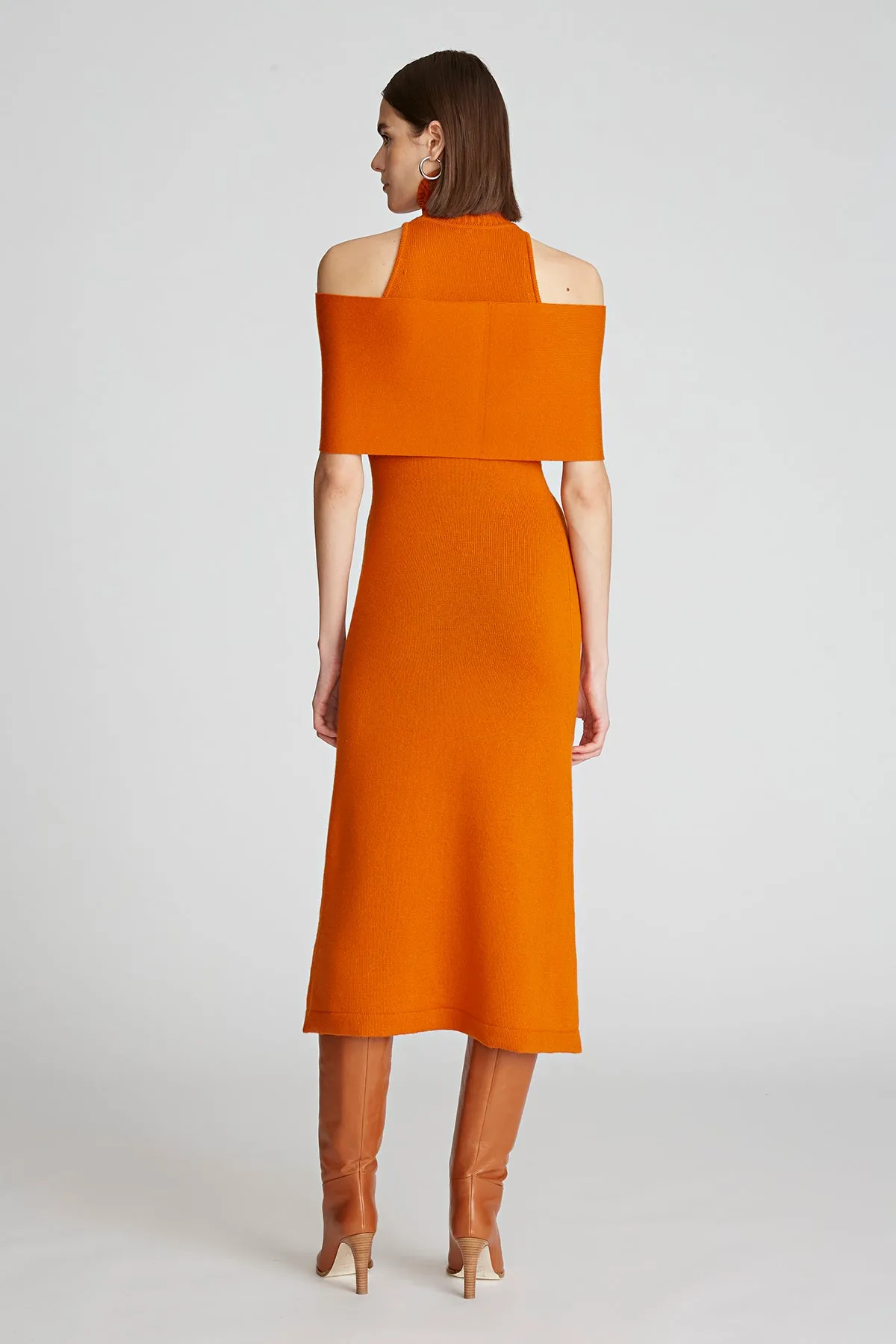 Ensley Dress In Wool and Cashmere sold by H by Halston product image thumbnail 2
