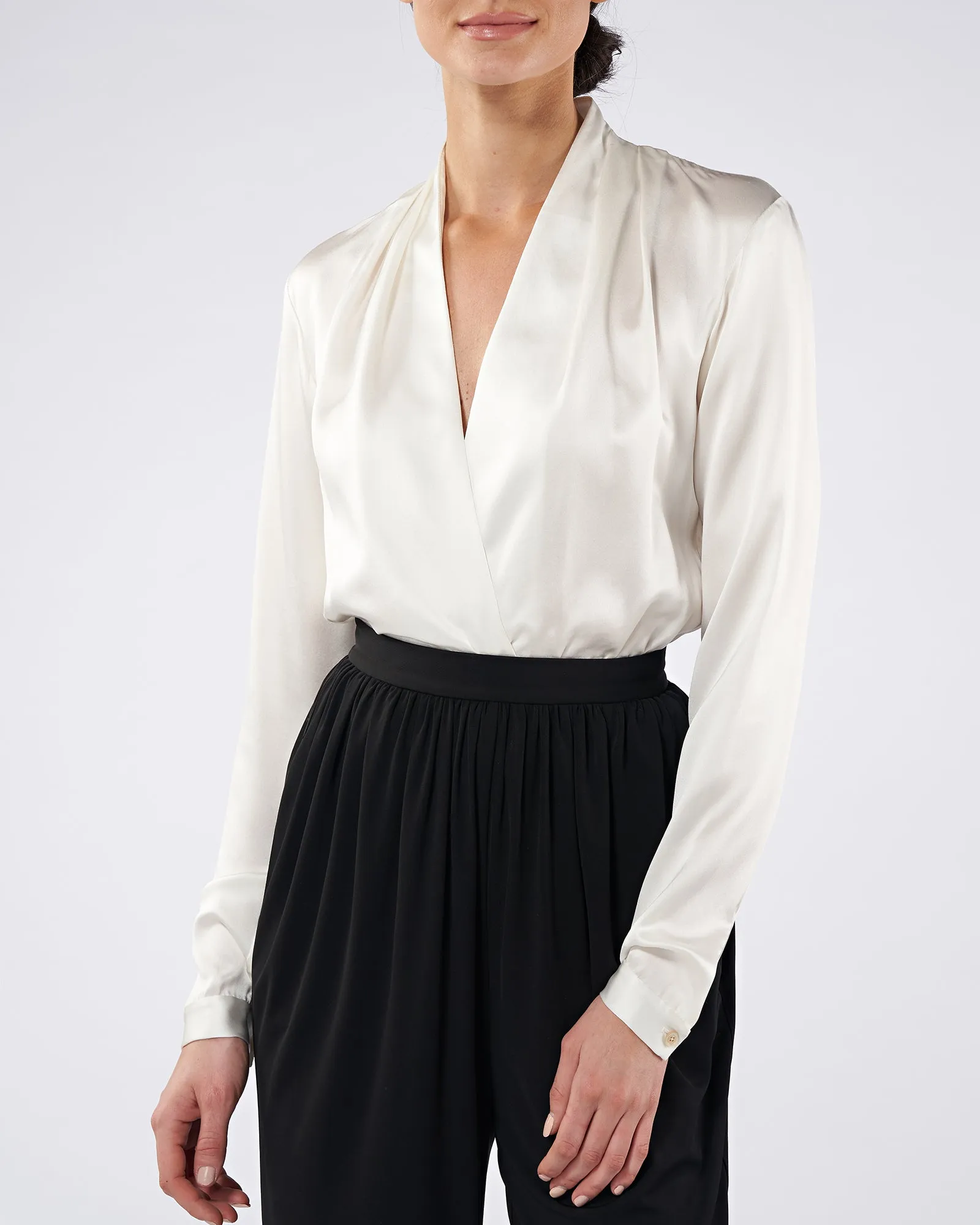 Xyla Fold Over Top sold by H by Halston product image thumbnail 3