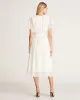 Izzy Shirred Shoulder Dress sold by H by Halston
