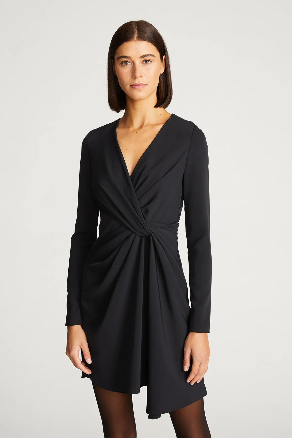 Carmina Dress In Fluid Crepe sold by H by Halston product image thumbnail 3