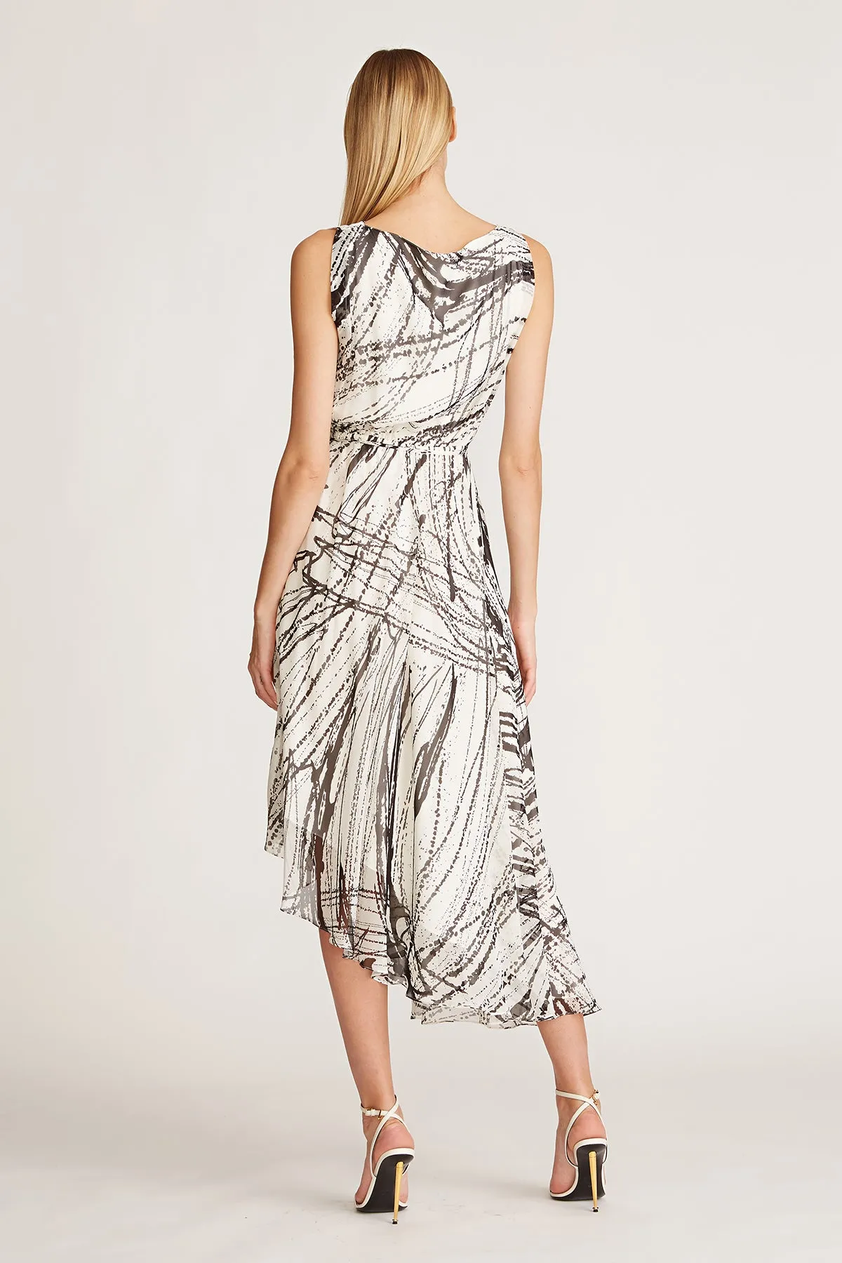 Camilla Printed Dress sold by H by Halston product image thumbnail 2