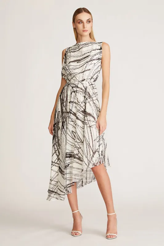 Camilla Printed Dress sold by H by Halston