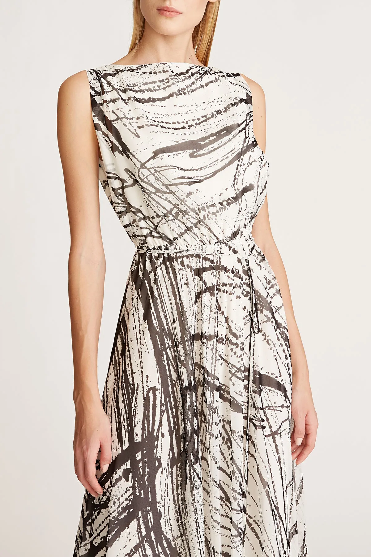 Camilla Printed Dress sold by H by Halston product image thumbnail 4