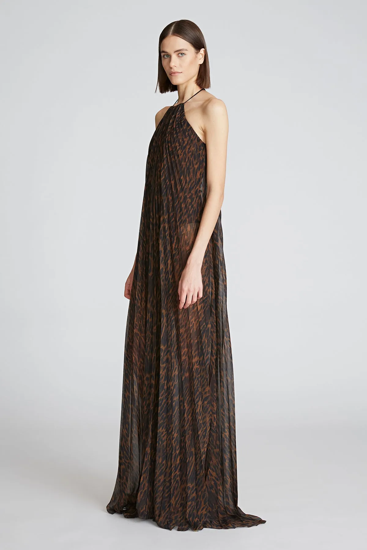 Mariana Gown In Scuba/Chiffon sold by H by Halston product image thumbnail 4