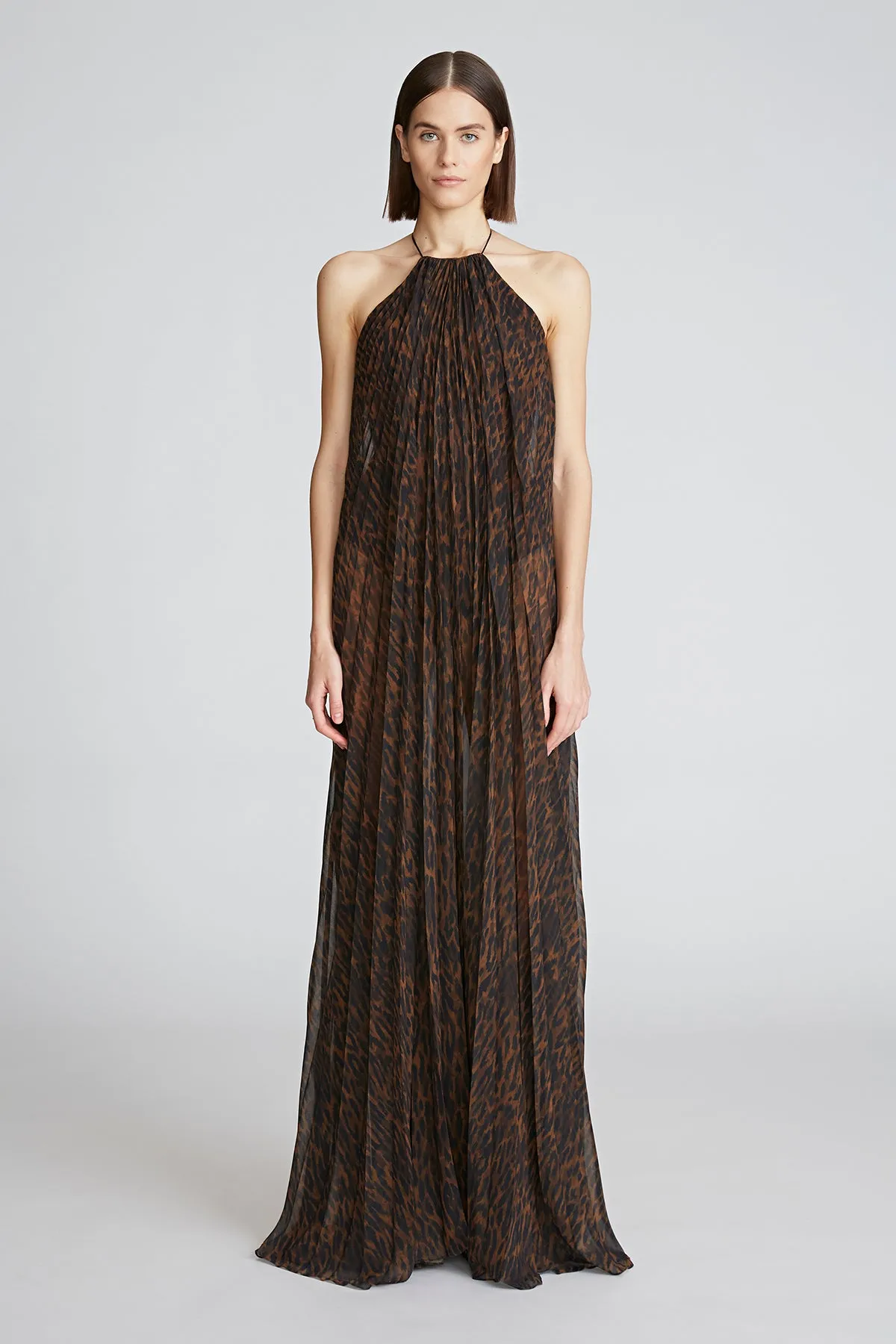 Mariana Gown In Scuba/Chiffon sold by H by Halston product image thumbnail 5