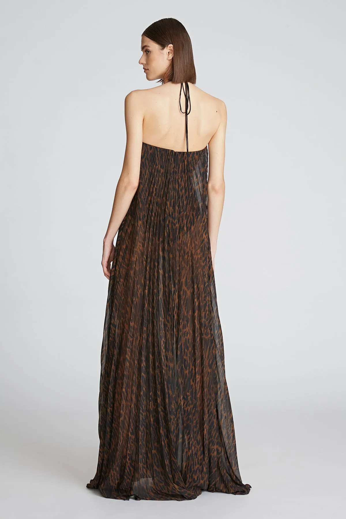 Mariana Gown In Scuba/Chiffon sold by H by Halston product image thumbnail 3
