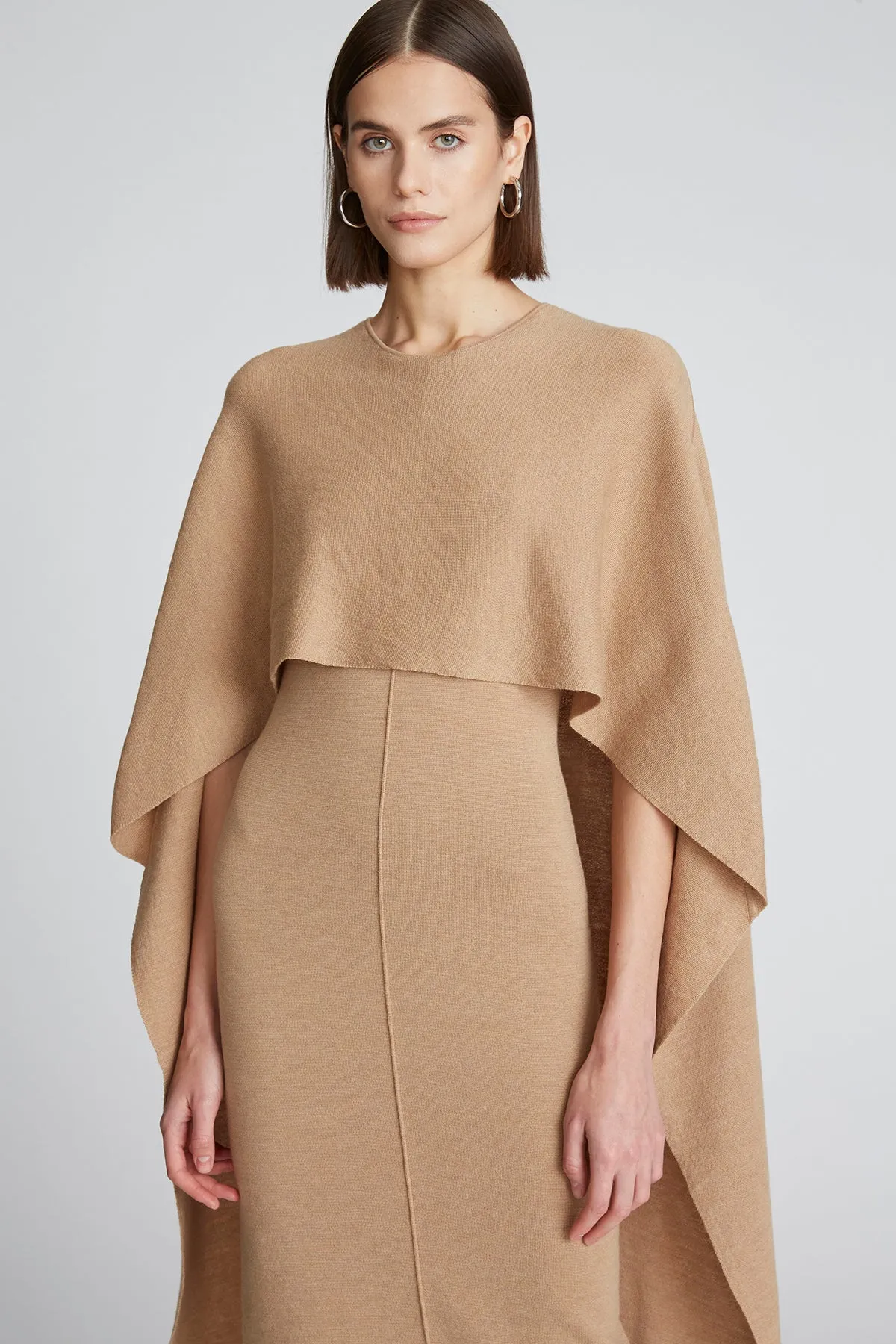 Amal Dress In Merino Wool sold by H by Halston product image thumbnail 5