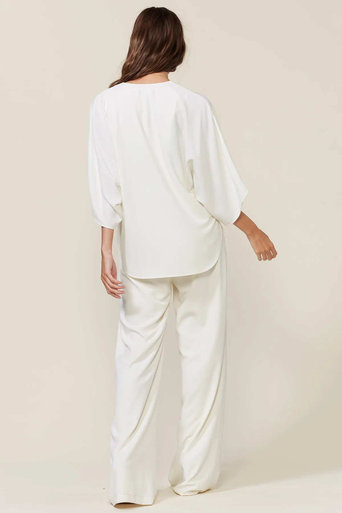 KIMONO WRAP JUMPSUIT sold by H by Halston product image thumbnail 2