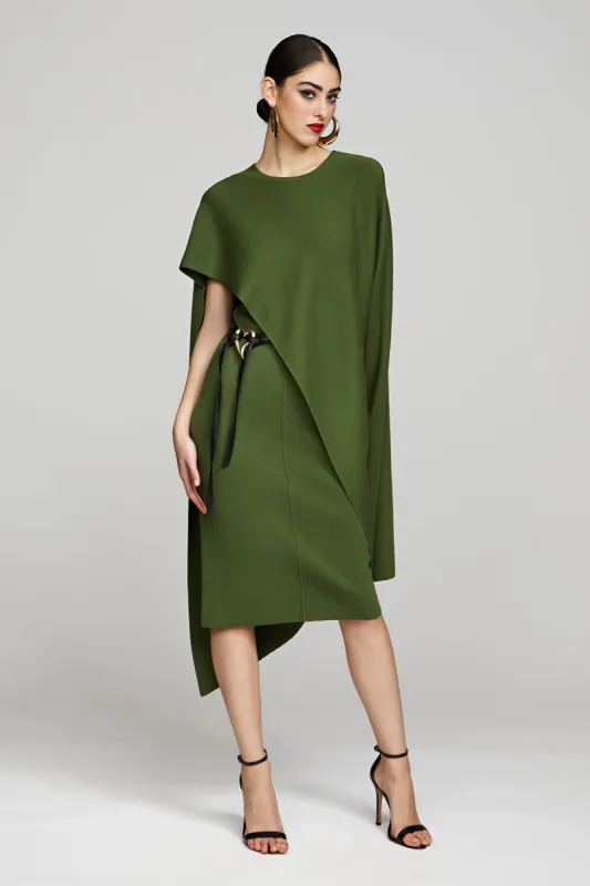 Angel Dress In Knit sold by H by Halston