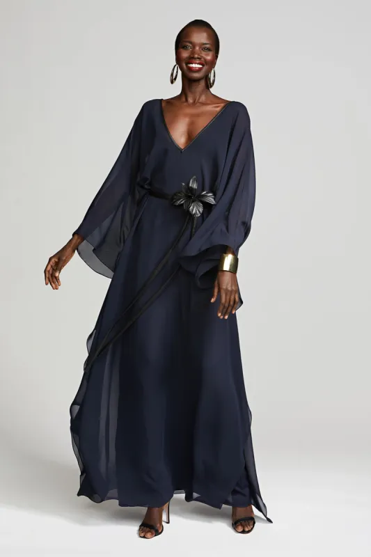 May Caftan In Chiffon sold by H by Halston
