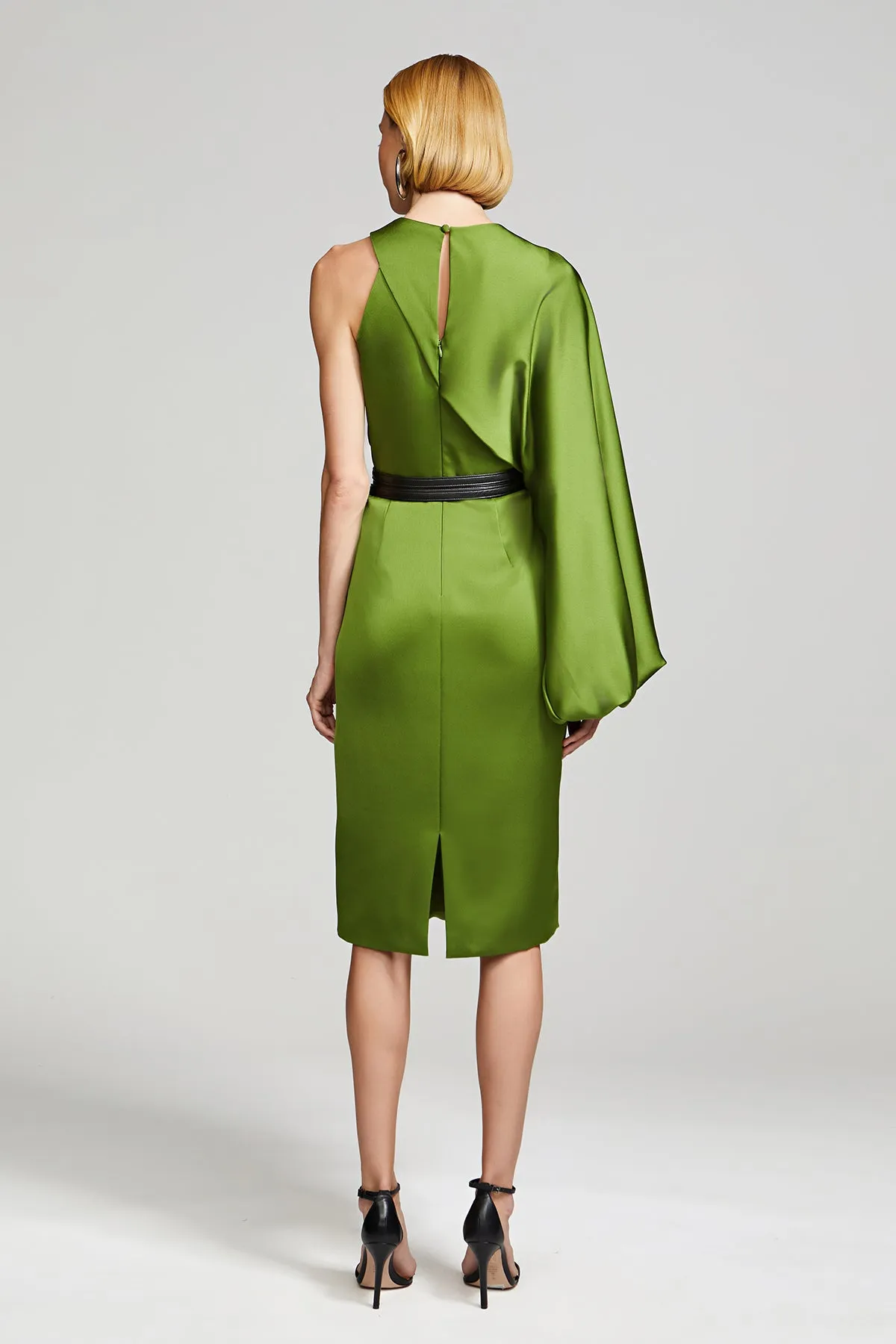 Christa Dress In Satin sold by H by Halston product image thumbnail 2