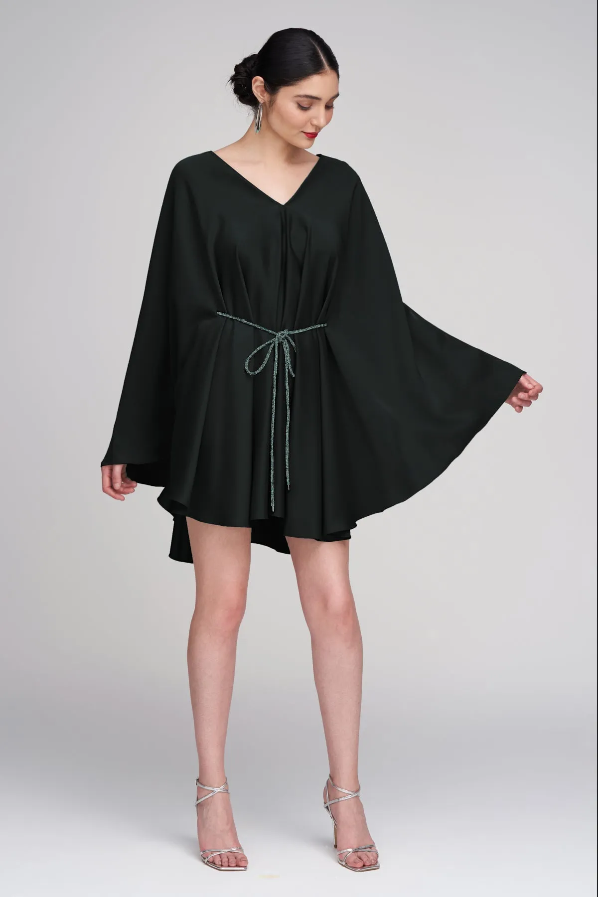 Ola Dress In Satin sold by H by Halston product image thumbnail 4