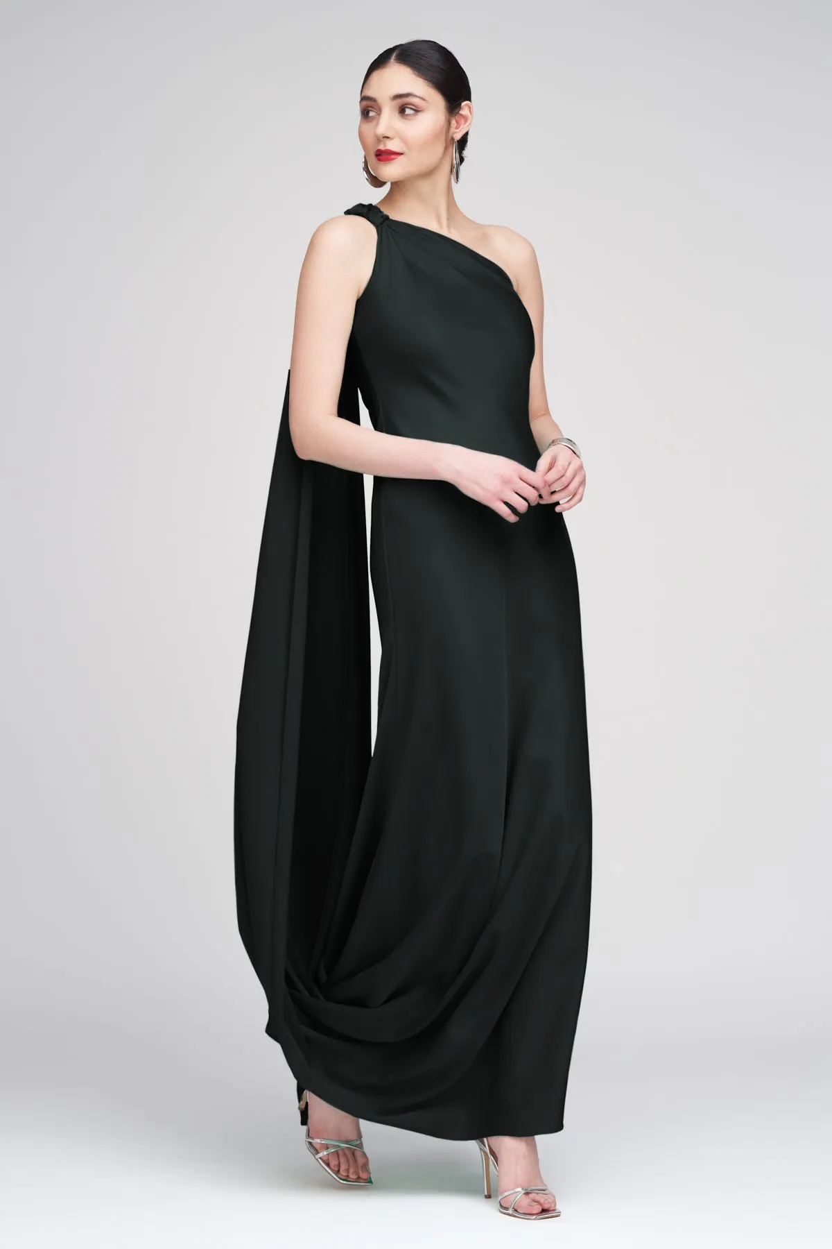 Agu Gown In Satin sold by H by Halston product image thumbnail 3