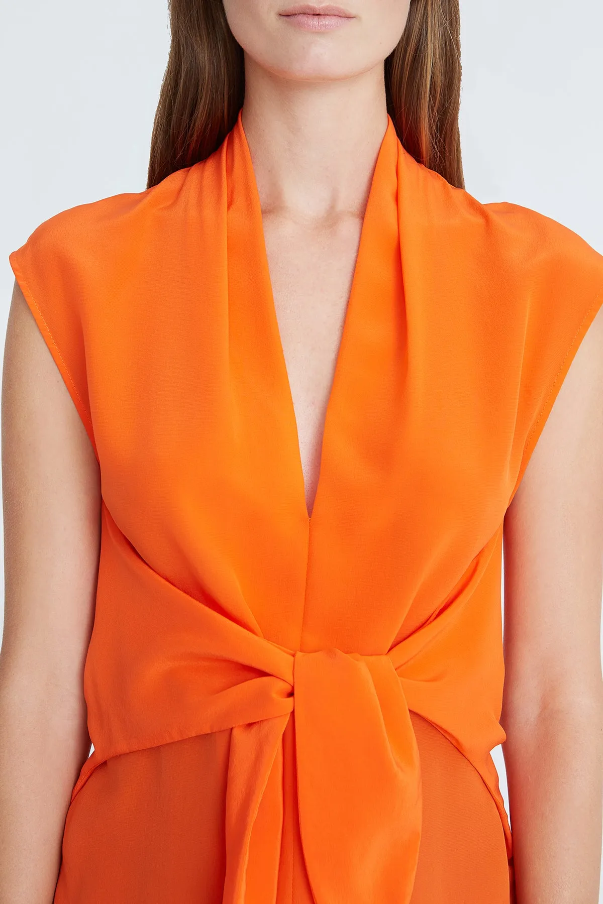 Lola Cdc Tie Front Top sold by H by Halston product image thumbnail 5