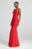 Sybil Gown In Crepe sold by H by Halston