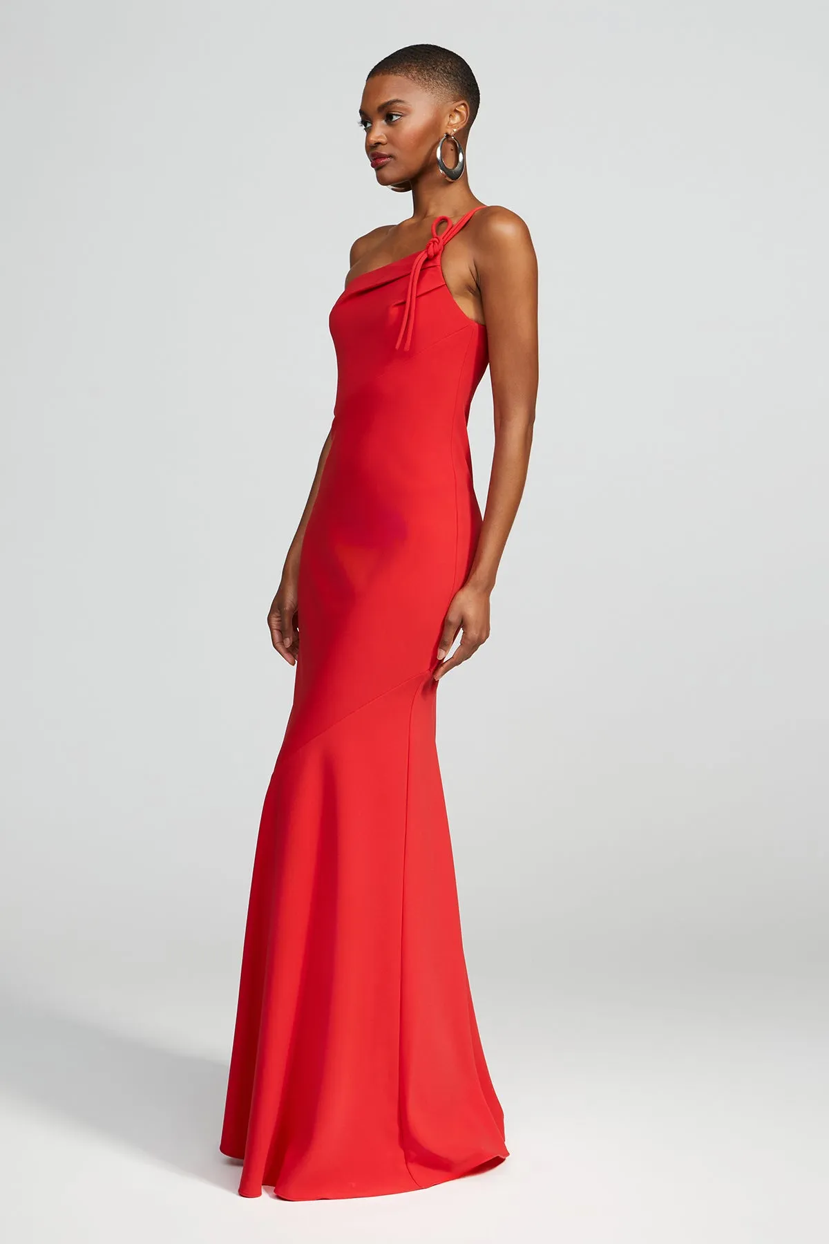 Sybil Gown In Crepe sold by H by Halston product image thumbnail 3
