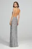 Ena Gown In Sequin sold by H by Halston